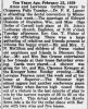 'Ten Years Ago' article mentioning marriage of Edward Draheim and Olga Ott