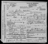 Death Certificate - Julia Ann Porterfield