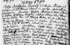 Birth and baptism record for Antje von Bergen - 1757